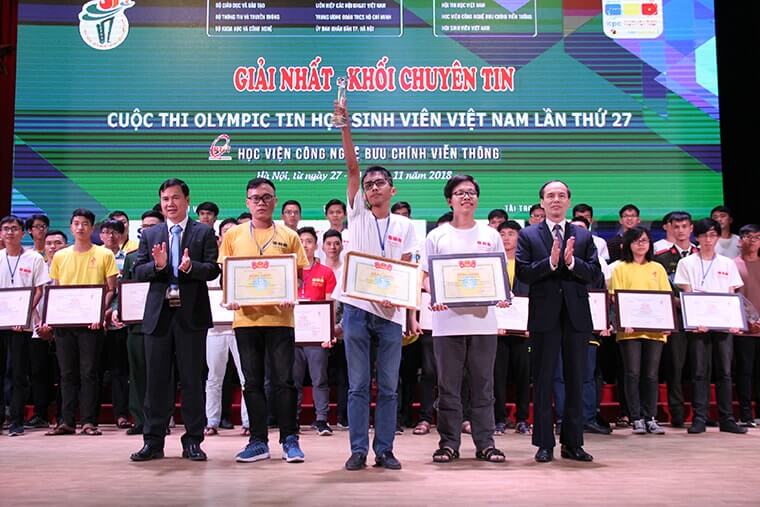Giải Vô Địch Chuyên Tin Olympic Tin Học Sinh Viên Việt Nam 2018